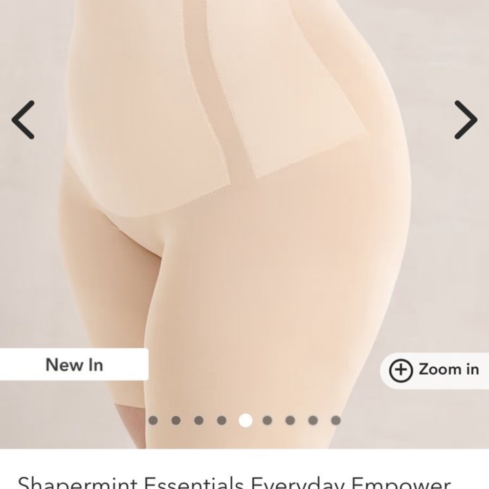Shapermint High-Waisted Shaper Shorts - Cream
